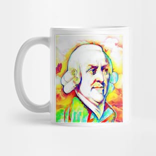 Adam Smith Colourful Portrait | Adam Smith Artwork 11 Mug